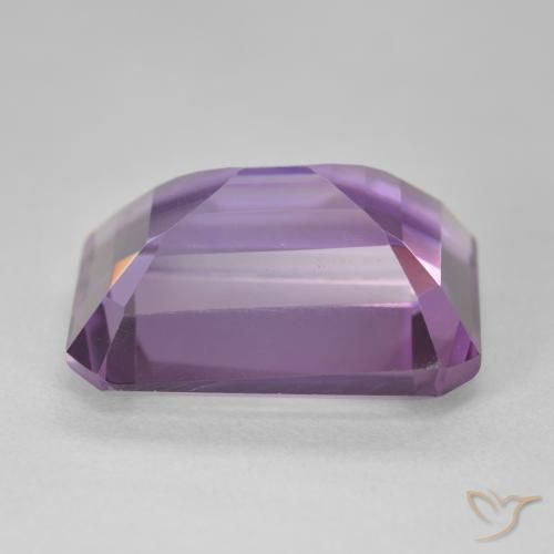 Amethyst Gemstone in 17.8 x 13.9 mm Size for Sale, Amethyst Stone in Medium Violet-Pink Color