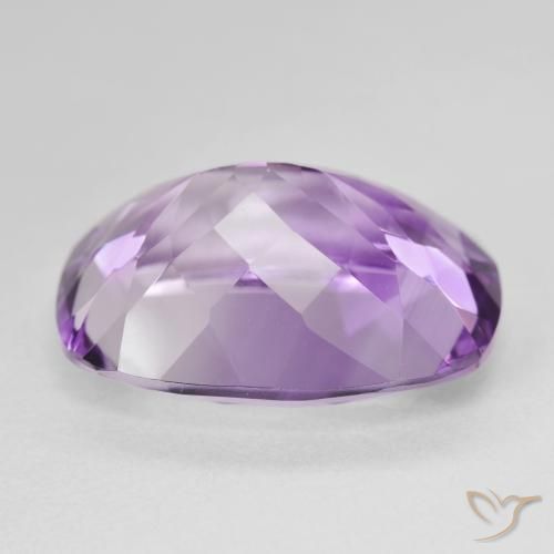 Amethyst Gemstone in 20 x 15 mm (calibrated) Size for Sale, Amethyst Stone in Purplish Violet Color