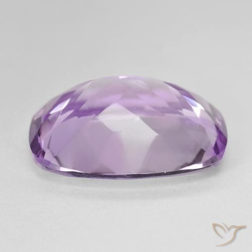 Amethyst Gemstone in 20 x 15 mm (calibrated) Size for Sale, Amethyst Stone in Medium Light Purplish-Violet Color