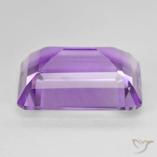 Amethyst Gemstone in 18 x 13 mm (calibrated) Size for Sale, Amethyst Stone in Medium Purplish Violet Color