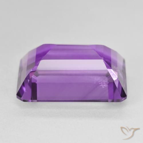 Amethyst Gemstone in 18 x 13 mm (calibrated) Size for Sale, Amethyst Stone in Medium Purplish Violet Color