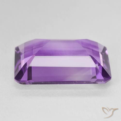 Amethyst Gemstone in 18 x 13 mm (calibrated) Size for Sale, Amethyst Stone in Medium Purplish Violet Color