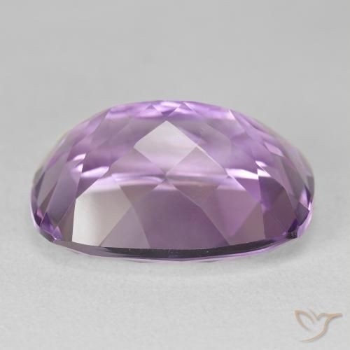 Amethyst Gemstone in 20 x 15 mm (calibrated) Size for Sale, Amethyst Stone in Light-Medium Violet Color