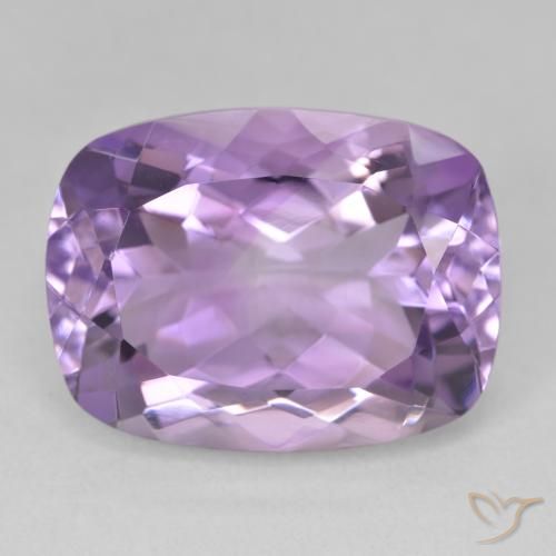 19.32ct Natural Purplish Violet Amethyst, Cushion, VS
