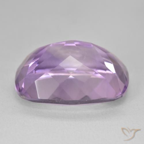 Amethyst Gemstone in 20 x 15 mm (calibrated) Size for Sale, Amethyst Stone in Light-Medium Violet Color