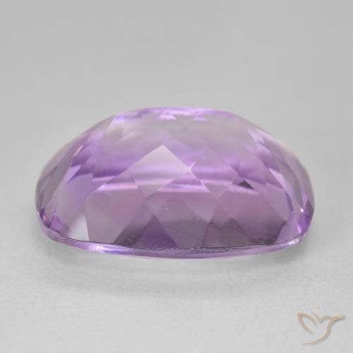 Amethyst Gemstone in 20 x 15 mm (calibrated) Size for Sale, Amethyst Stone in Medium Pink Violet Color