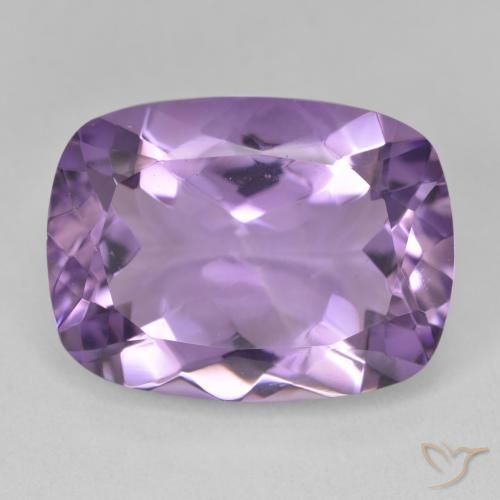 16.34ct Natural Deep Iris Violet Amethyst, Cushion, VVS