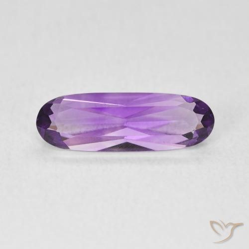 1.16ct Natural Pinkish Violet Amethyst, Oval, VVS-VS