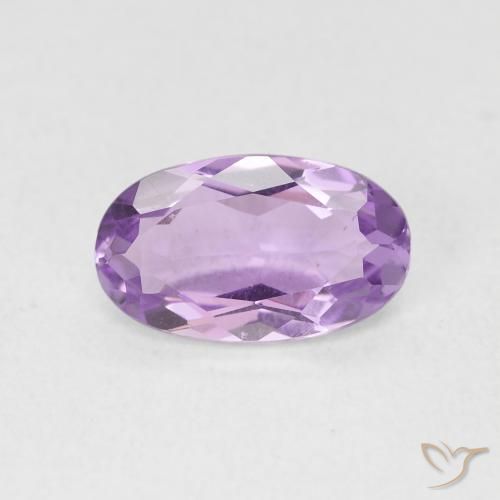 1.40ct Natural Deep Violet Amethyst, Oval, VVS-VS
