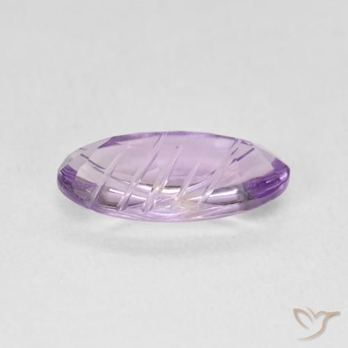Amethyst Gemstone in 12.1 x 6 mm Size for Sale, Amethyst Stone in Medium Pink Violet Color