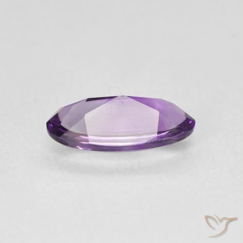 Amethyst Gemstone in 10.1 x 5 mm Size for Sale, Amethyst Stone in Medium Violet Color