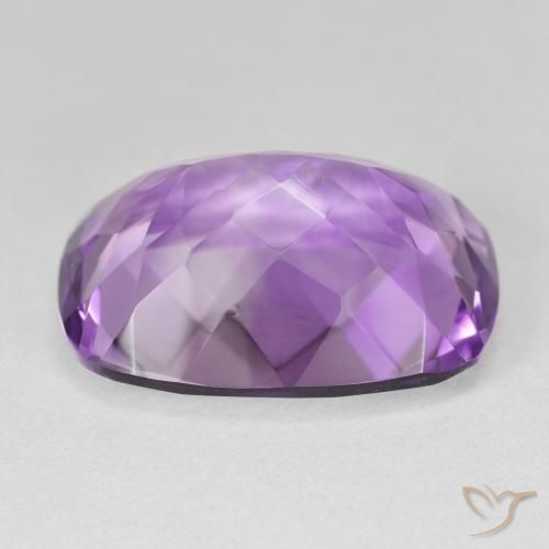 Amethyst Gemstone in 20 x 15 mm (calibrated) Size for Sale, Amethyst Stone in Medium Purplish Violet Color