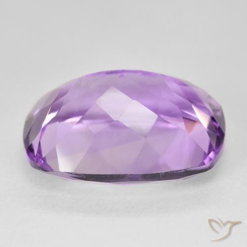 Amethyst Gemstone in 20 x 15 mm (calibrated) Size for Sale, Amethyst Stone in Deep Pinkish Violet Color