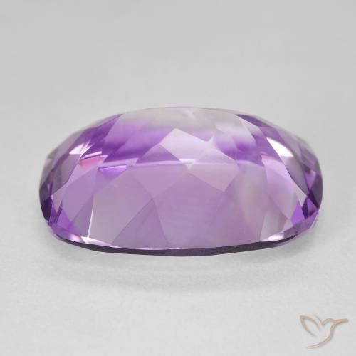 Amethyst Gemstone in 20 x 15 mm (calibrated) Size for Sale, Amethyst Stone in Medium Pink Violet Color