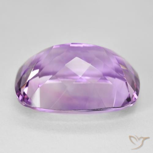 Amethyst Gemstone in 20 x 15 mm (calibrated) Size for Sale, Amethyst Stone in Light-Medium Violet Color