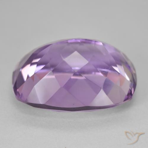 Amethyst Gemstone in 20 x 15 mm (calibrated) Size for Sale, Amethyst Stone in Medium Violet Color