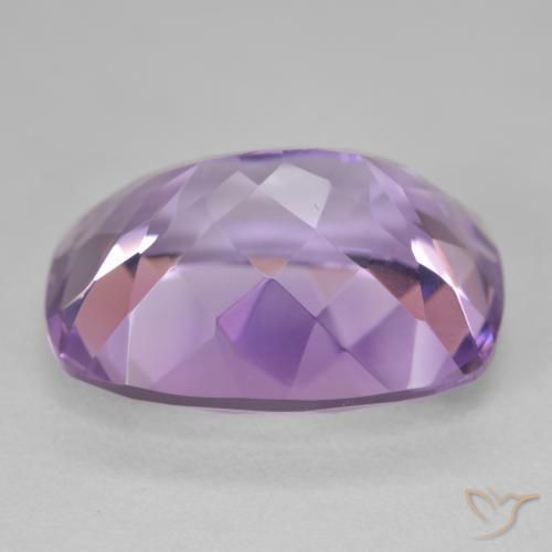 Amethyst Gemstone in 20 x 15 mm (calibrated) Size for Sale, Amethyst Stone in Light-Medium Violet Color