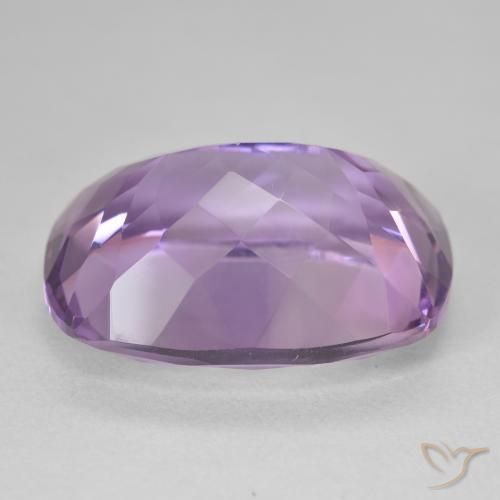 Amethyst Gemstone in 20 x 15 mm (calibrated) Size for Sale, Amethyst Stone in Light-Medium Violet Color