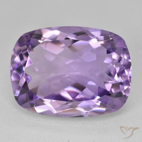 19.17ct Natural Deep Violet Amethyst, Cushion, VVS
