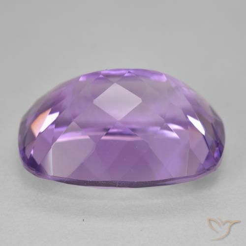 Amethyst Gemstone in 20 x 15 mm (calibrated) Size for Sale, Amethyst Stone in Medium Violet Color