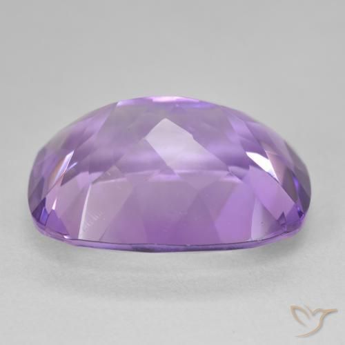 Amethyst Gemstone in 20 x 15 mm (calibrated) Size for Sale, Amethyst Stone in Eggplant Violet Color
