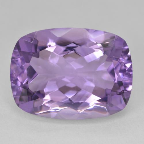 18.54ct Natural Medium Violet Amethyst, Cushion, VVS, Photo A
