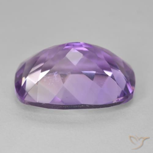 Amethyst Gemstone in 18 x 13 mm (calibrated) Size for Sale, Amethyst Stone in Deep Violet Color
