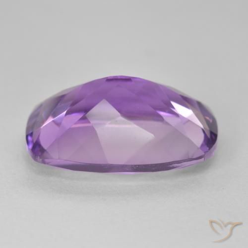 Amethyst Gemstone in 18 x 13 mm (calibrated) Size for Sale, Amethyst Stone in Medium Light Purplish-Violet Color