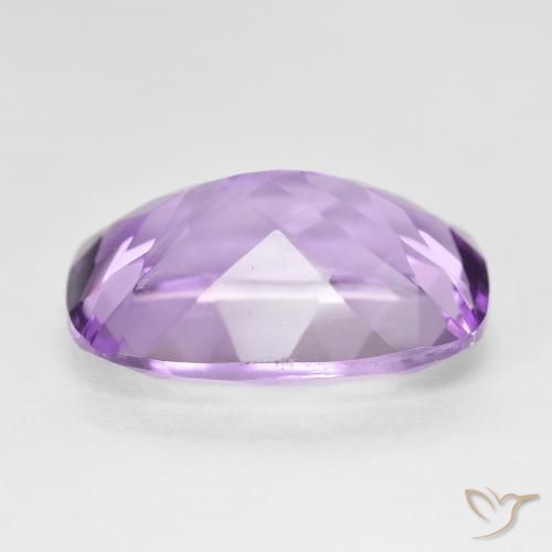 Amethyst Gemstone in 18 x 12.1 mm Size for Sale, Amethyst Stone in Medium Violet Color