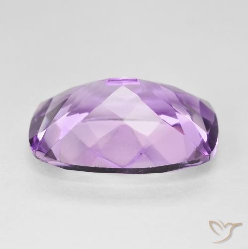 Amethyst Gemstone in 18 x 13 mm (calibrated) Size for Sale, Amethyst Stone in Medium Pink Violet Color