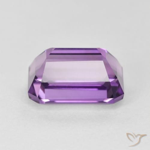 Amethyst Gemstone in 10.4 x 7.8 mm Size for Sale, Amethyst Stone in Pinkish Violet Color