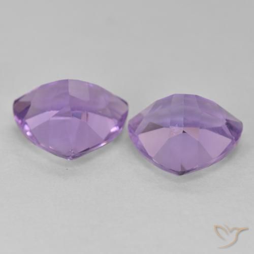 Amethyst Gemstones in 10 x 10 mm (calibrated) Size for Sale, Amethyst Stones in Medium Violet Color