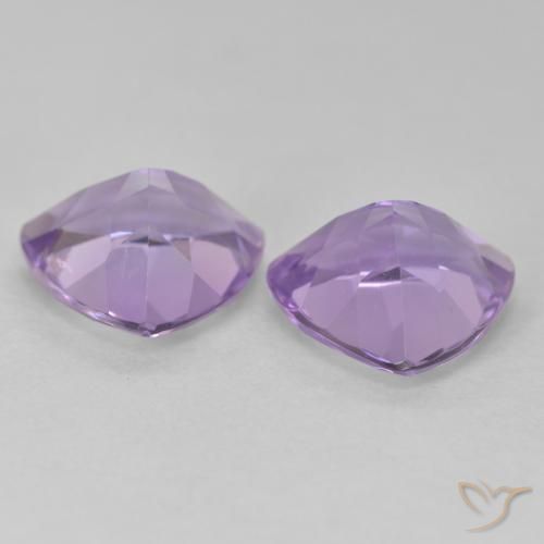 Amethyst Gemstones in 10 x 10 mm (calibrated) Size for Sale, Amethyst Stones in Medium Violet Color