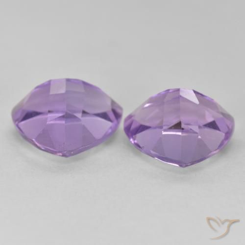 Amethyst Gemstones in 10 x 10 mm (calibrated) Size for Sale, Amethyst Stones in Medium Violet Color