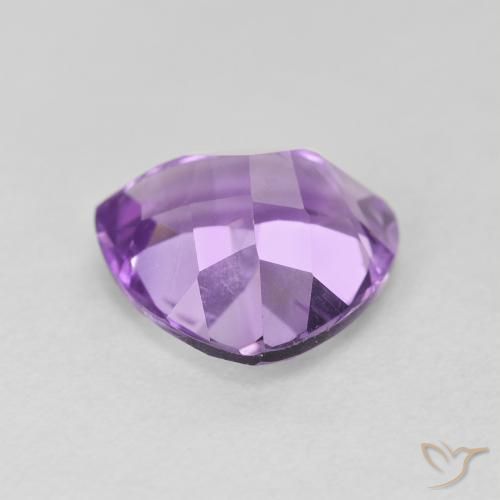 Amethyst Gemstone in 10 x 10 mm (calibrated) Size for Sale, Amethyst Stone in Pinkish Violet Color