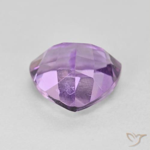 Amethyst Gemstone in 10 x 10 mm (calibrated) Size for Sale, Amethyst Stone in Pinkish Violet Color