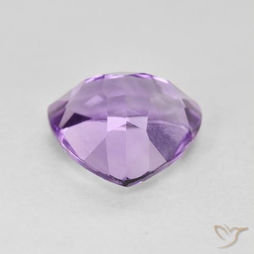 Amethyst Gemstone in 10 x 10 mm (calibrated) Size for Sale, Amethyst Stone in Medium Violet Color