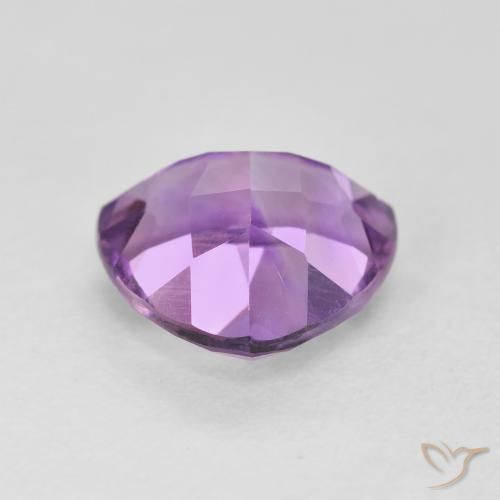 Amethyst Gemstone in 10 x 10 mm (calibrated) Size for Sale, Amethyst Stone in Pinkish Violet Color