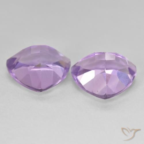 Amethyst Gemstones in 10 x 10 mm (calibrated) Size for Sale, Amethyst Stones in Medium Violet Color