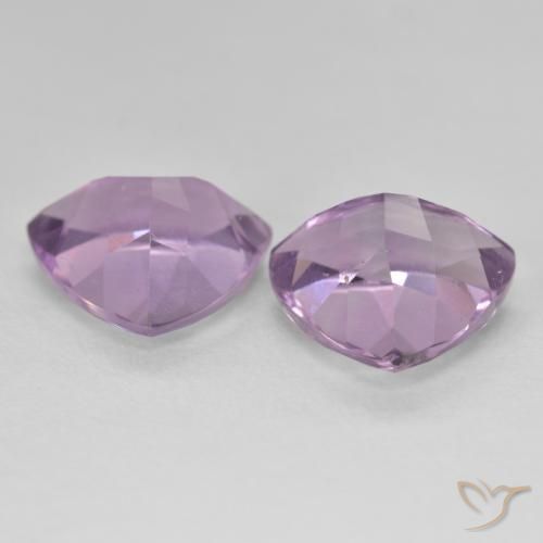 Amethyst Gemstones in 10 x 10 mm (calibrated) Size for Sale, Amethyst Stones in Medium Violet Color