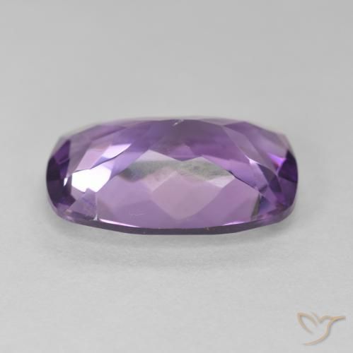 Amethyst Gemstone in 18 x 13 mm (calibrated) Size for Sale, Amethyst Stone in Medium Violet Color