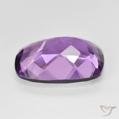 Amethyst Gemstone in 18 x 13 mm (calibrated) Size for Sale, Amethyst Stone in Medium Light Purplish-Violet Color
