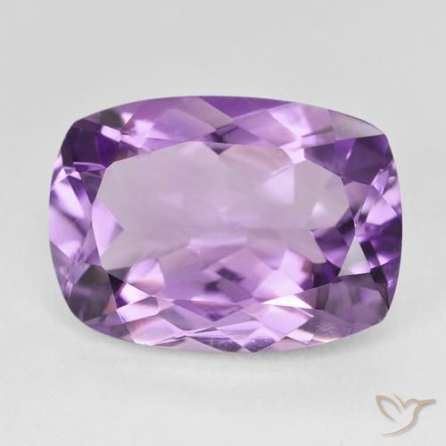 12.53ct Natural Purplish Violet Amethyst, Cushion, VVS-VS