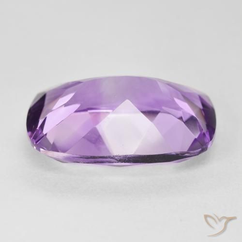 Amethyst Gemstone in 18 x 13 mm (calibrated) Size for Sale, Amethyst Stone in Medium Light Purplish-Violet Color