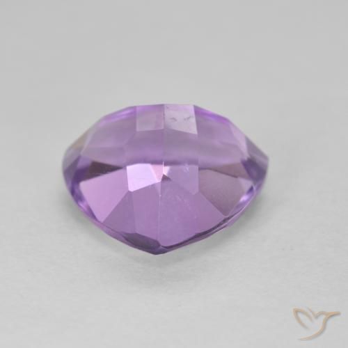 Amethyst Gemstone in 10 x 10 mm (calibrated) Size for Sale, Amethyst Stone in Iris Violet Color