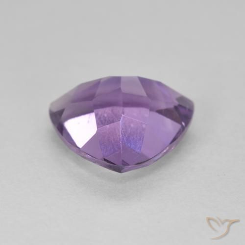 Amethyst Gemstone in 10 x 10 mm (calibrated) Size for Sale, Amethyst Stone in Medium Violet Color
