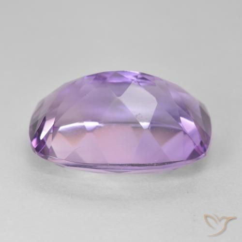Amethyst Gemstone in 18 x 13 mm (calibrated) Size for Sale, Amethyst Stone in Medium Light Purplish-Violet Color