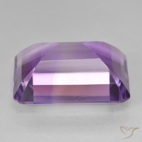 Amethyst Gemstone in 20 x 15 mm (calibrated) Size for Sale, Amethyst Stone in Medium Pink Violet Color