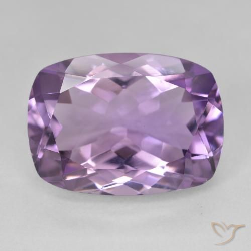 13.11ct Natural Medium Violet Amethyst, Cushion, VVS