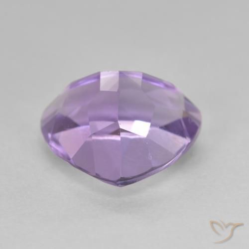 Amethyst Gemstone in 10 x 10 mm (calibrated) Size for Sale, Amethyst Stone in Deep Iris Violet Color